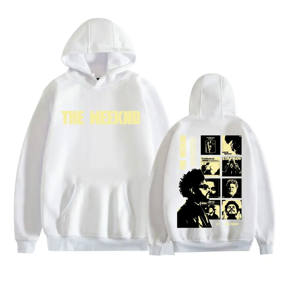 The Weeknd After Hours Til Dawn Cover Sweatshirts Men Women Harajuku Vintage Hip Hop Hoodies High Quality Long Sleeve Pullovers