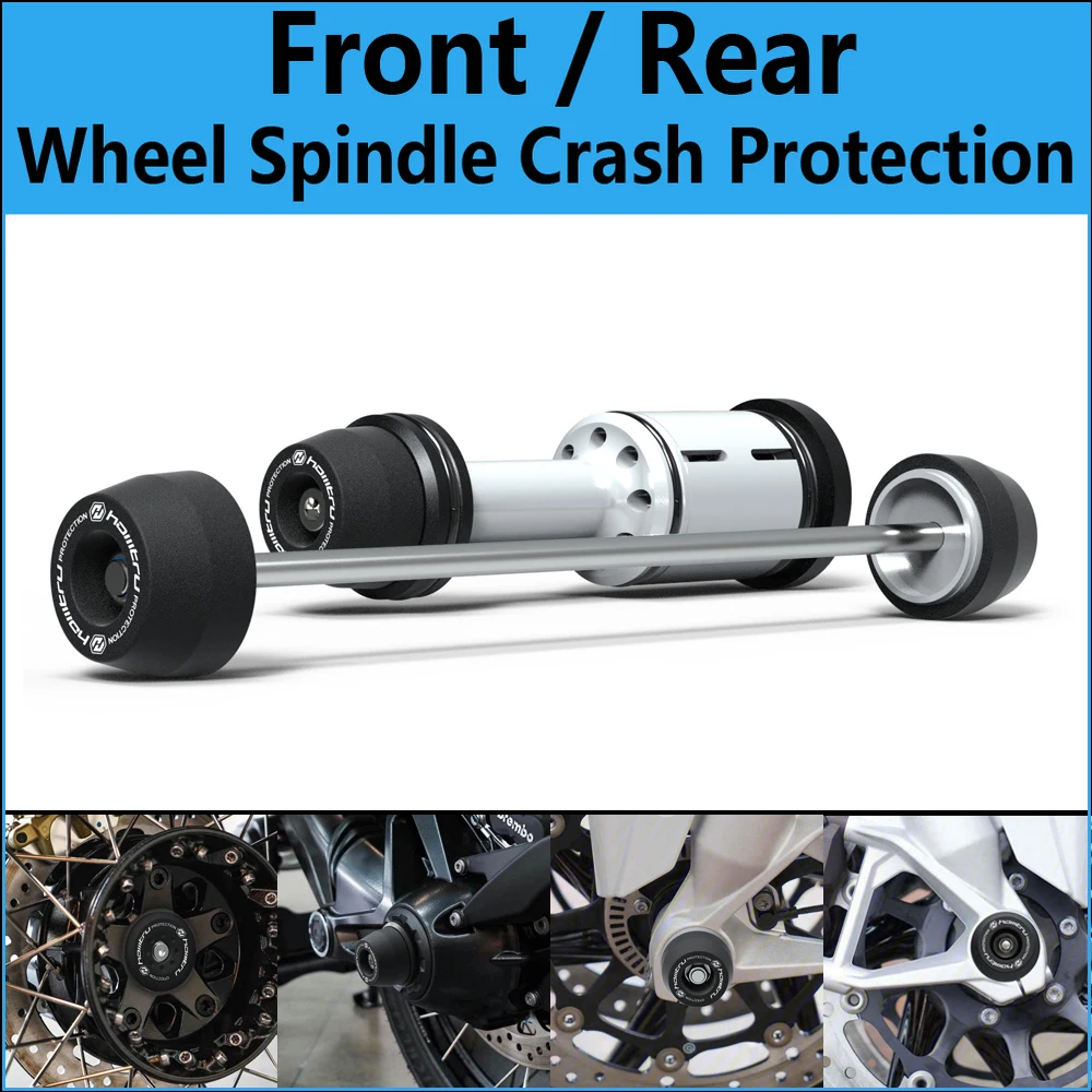 

Front Rear wheel Spindle Crash Protection For BMW R1200GS R1250GS / R1200GS R1250GS Adventure 2013-2023