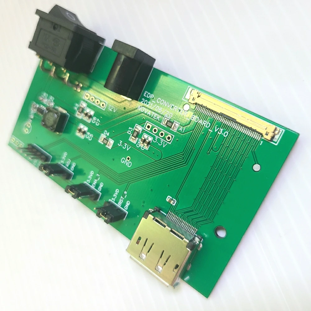 DP to eDP direct connection board aging converter board test board 40P LCD screen driver board BIST test screen tool G-SYNC ICC