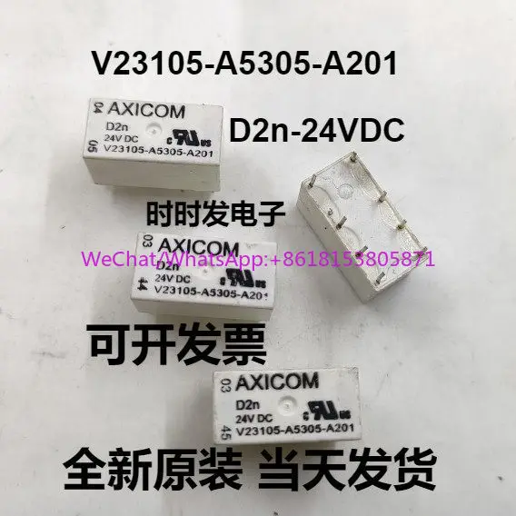 

Новое оригинальное реле AXICOM V23105-A5305-A201-24VDC в наличии, доступно для прямой покупки