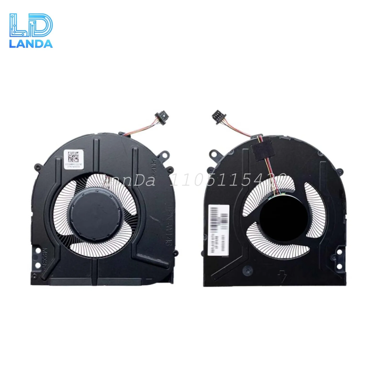 

Cooling CPU Fan For H-P X360 14-DY 14-EK TPN-W146 TPN-W155 M45024-001 Laptop