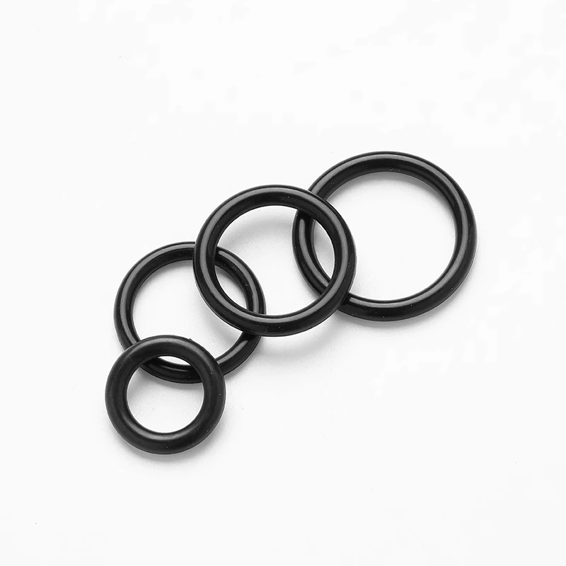 

50 Pcs Nitrile butadiene "O" Type Sealing Oil Seal Oil Resistant ID2.9-21.95mm Pressure Washer Spacer Rubber