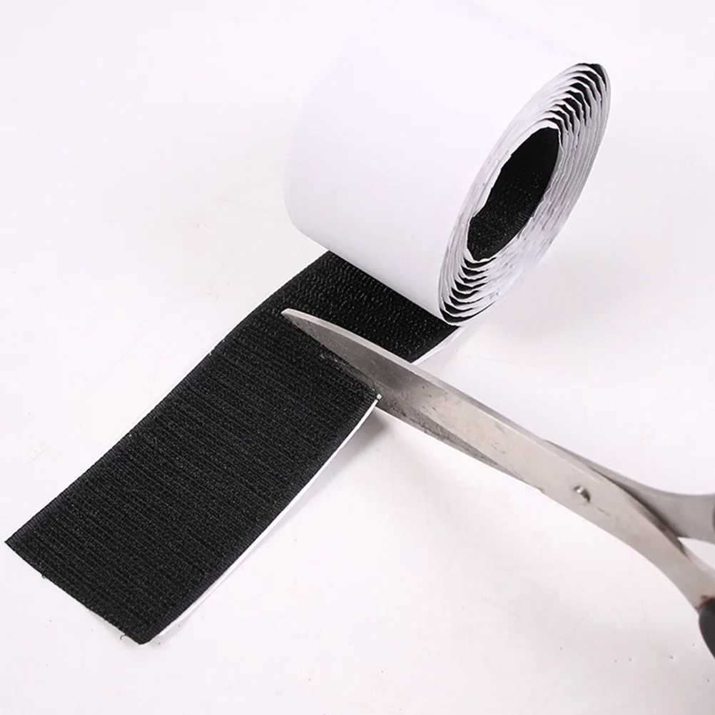

Guitar Pedal Adhesive Tape Self-Bonding Sticker 200Cm Black Strong Temperature-Resistant Bond Reusable Pedalboard