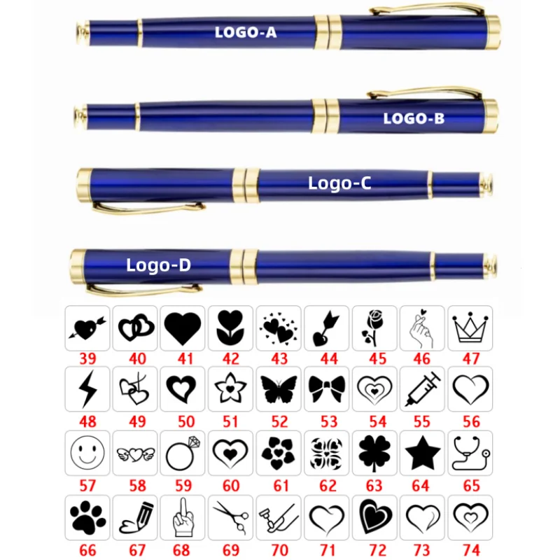 Customized\'s Luxury Brand Roller Ballpoint Pen Metal Office School Supplies Gold Rollerball High Quality Stationery Spinning