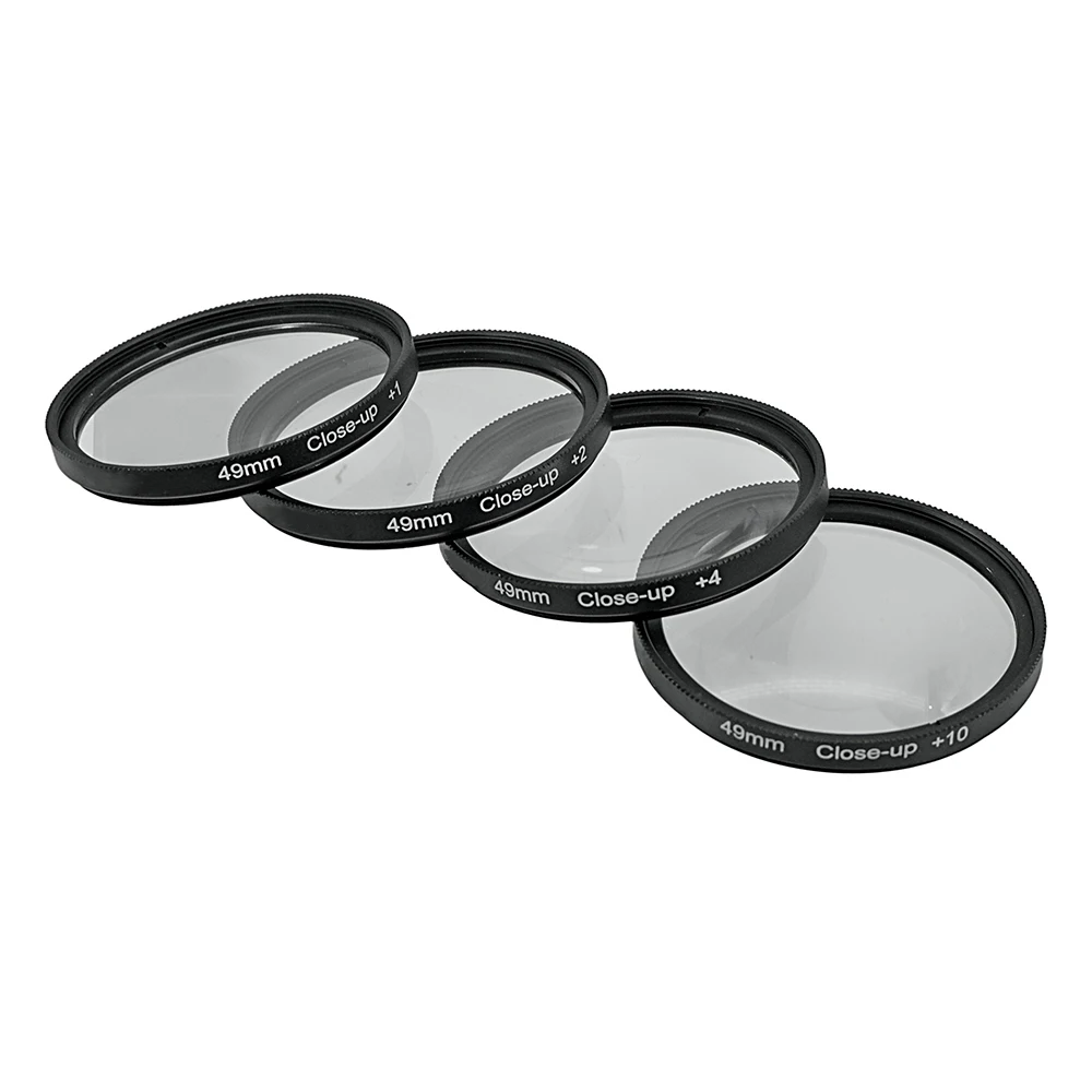 Macro Close Up Lens Filter +1+2+4+10 Filter Kit 37/39/40.5/43/49/55/58/67mm For Canon Nikon Sony Cameras