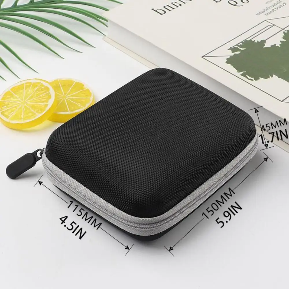 Compartments Data Cable Organizer New EVA Shockproof HDD Box Zipper Environment Protection Digital Container Travel