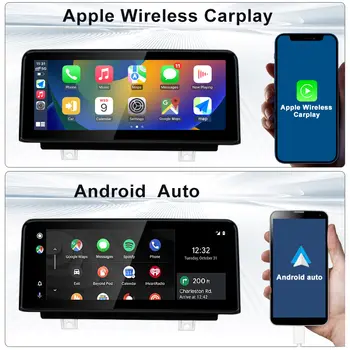 適用於BMW1系E81 E82 E87 E88 ID8高通驍龍665車載多媒體視訊播放器,安卓12系統,10.25吋螢幕,支援4G WiFi 10 最佳銷售 BMW1系E82 CarPlay - №8