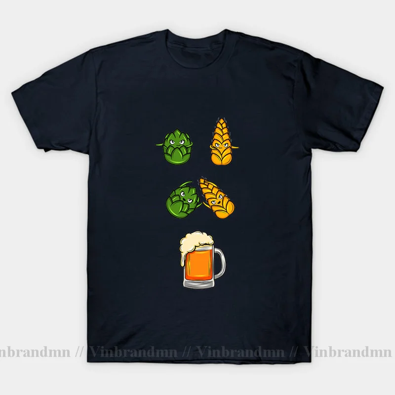 Cartoon Beer Fusion T shirts men Wheat Fighting T-Shirt 3D Printed shirt Drinking Beer Oktoberfest Beertend homebrew Gift tshirt