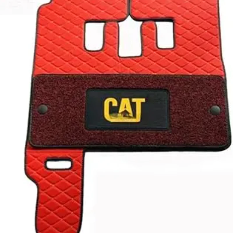 

Compatible with CT 307 312 320 336B/C/D/D2GC Excavator Cab Floor Mat Set (CT GC RED)
