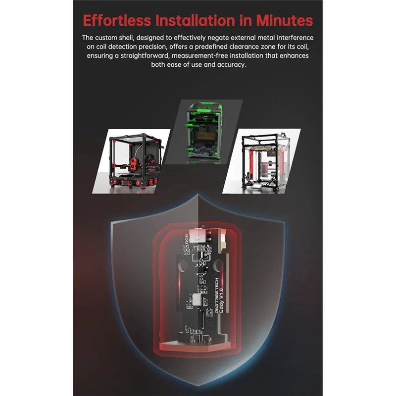 مستشعر التسوية التلقائي من BIGTREETECH Eddy عالي السرعة لـ Voron 2.4 Stealthburner Trident Vzbot VZ رأس الطباعة Klipper Bltouch