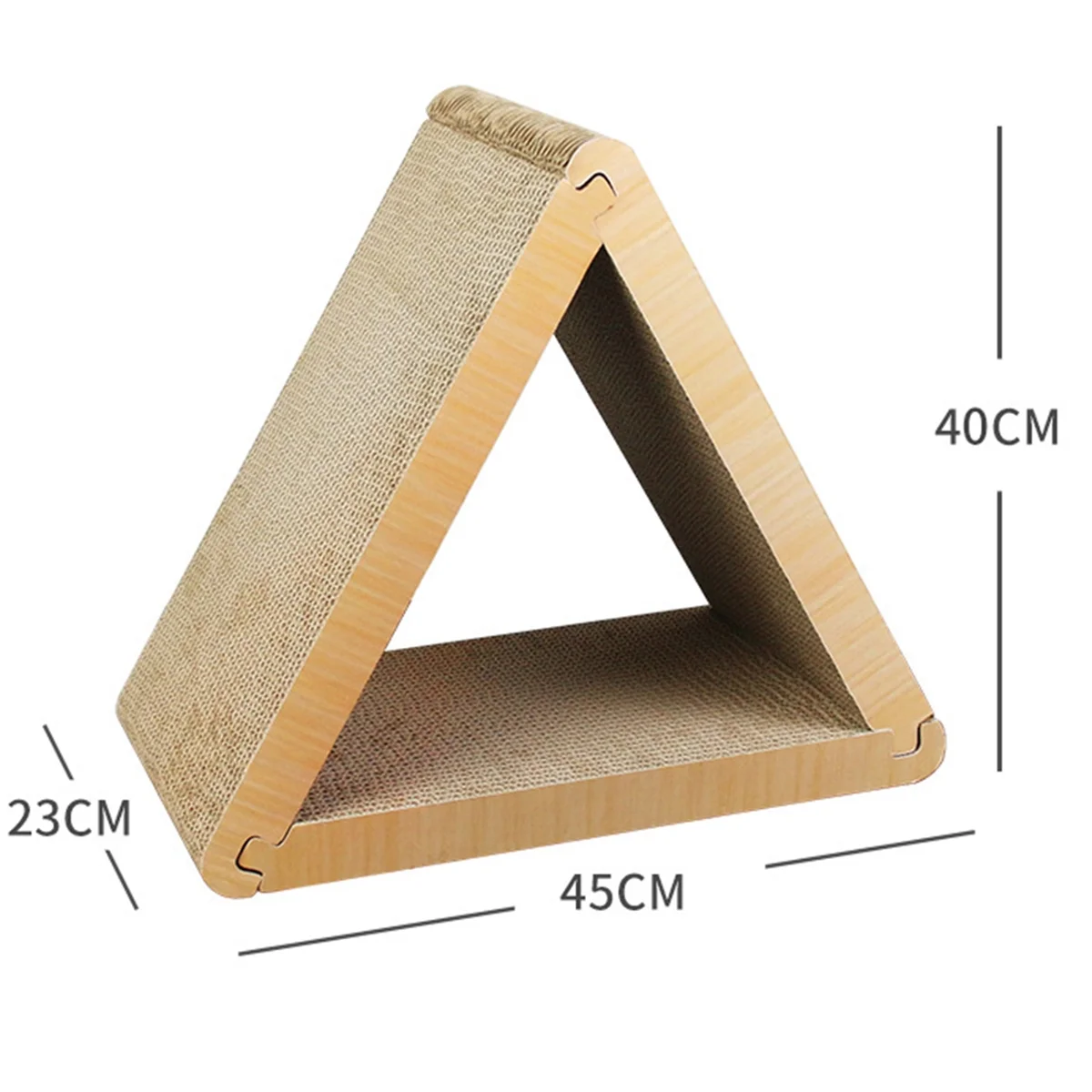 SLQZT Vertical Cats Tower Scratcher for Cats Combined Triangular 3 in 1 Scratching Post for Cats Multipurpose Cats Pet Product