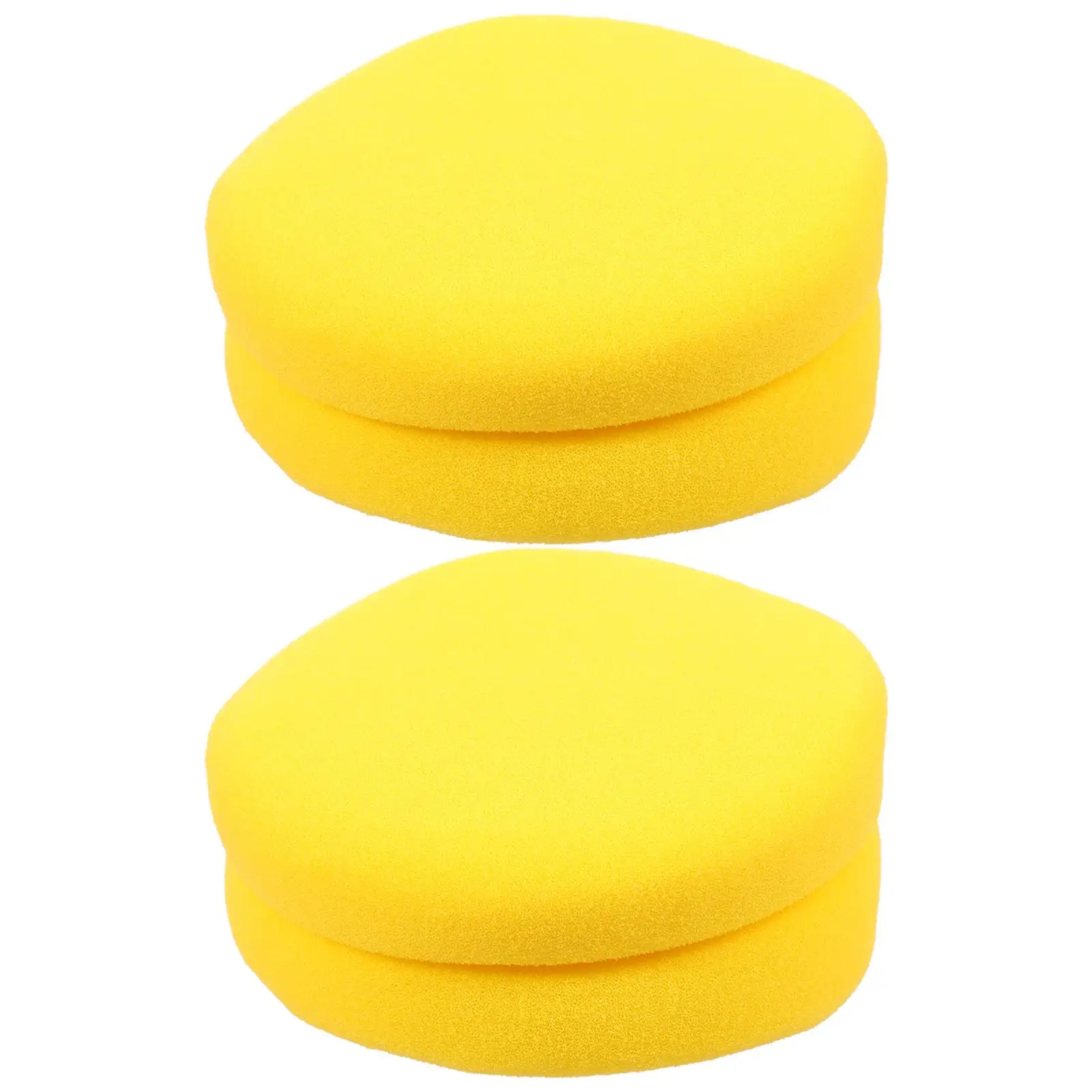 

2 Pcs Set Round Drawing Tool Kids Watercolor Pottery Painting Sponge Reusable Paint Sponge Multipurpose