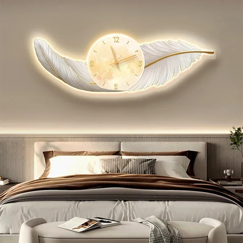 

Creative Large Wall Clock Kitchen Design Nordic Luxury Stylish Wall Clock Hall Unusual Reloj De Pared Wall Decoration