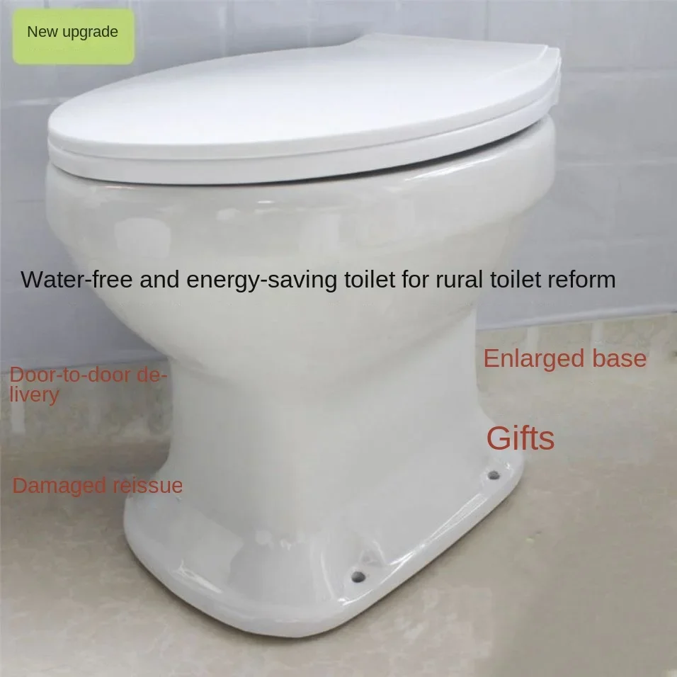 Toilet Changing Household Pottery Toilet Flush-Free Washdown Dry Wall-Hung Urinal Squatting Toilet Changing