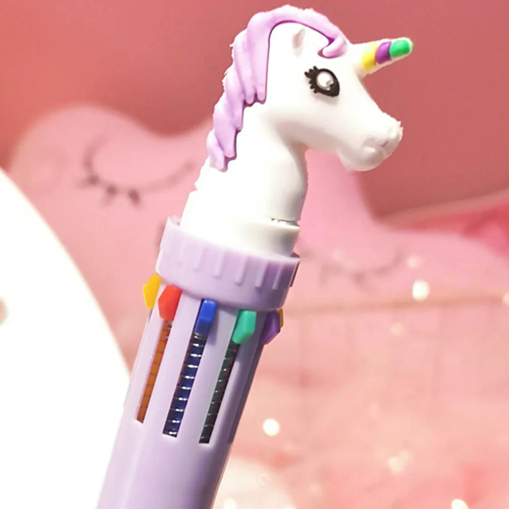 

4Pcs Retractable Ballpoint Pens Multicolor Fine Point Smooth Writing for School Office Note Taking Drawing Supplies Colorful