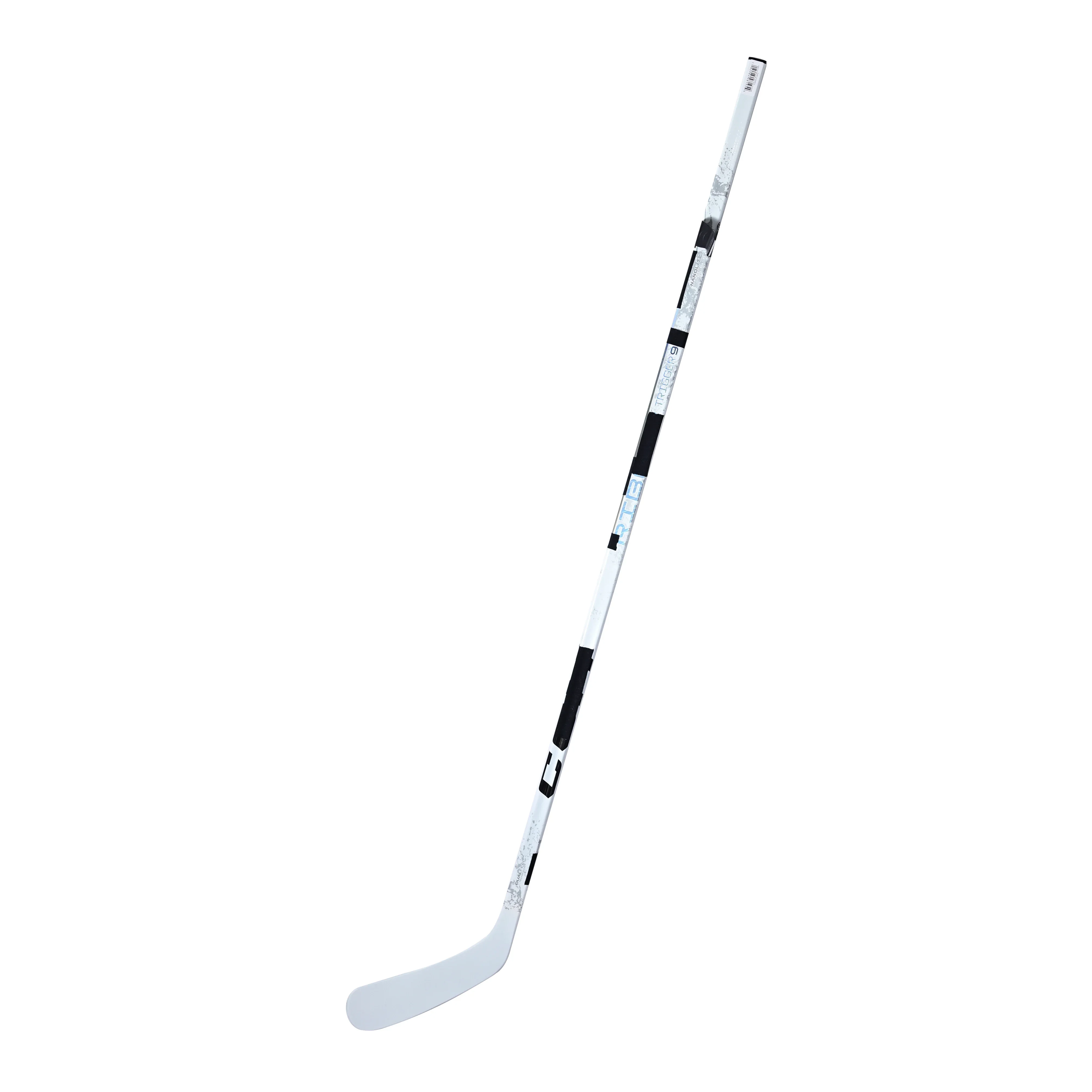 

[4-Pack][Senior][white Trigger9]Ice Hockey Sticks Senior white Trigger 9 With Grip Carbon Fiber P29 P92 P28