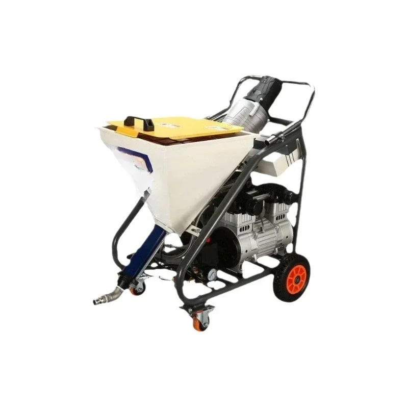 Multifunctional exterior wall real stone paint spraying machine putty mortar fireproof paint spraying machine gypsum automatic