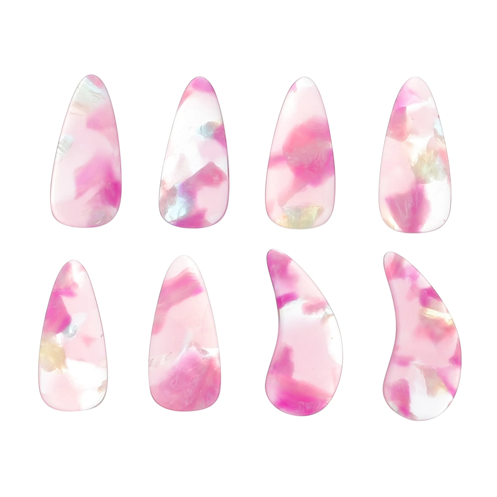 Guzheng Nail Pieces Finger Protectors Fingertip Protection Covers Fake Nails Premium Picks Instrument