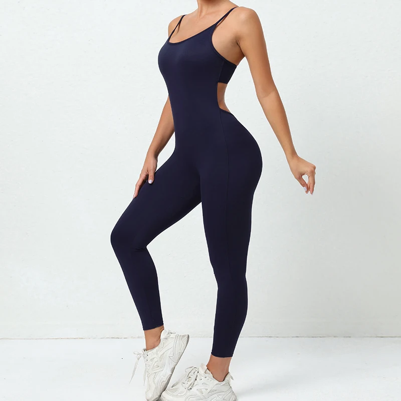 Hearuisavy Seamless One Piece Gym Set Women Training Yoga Suit Women Sports Jumpsuit Fitness Rompers Female Workout Bodysuits