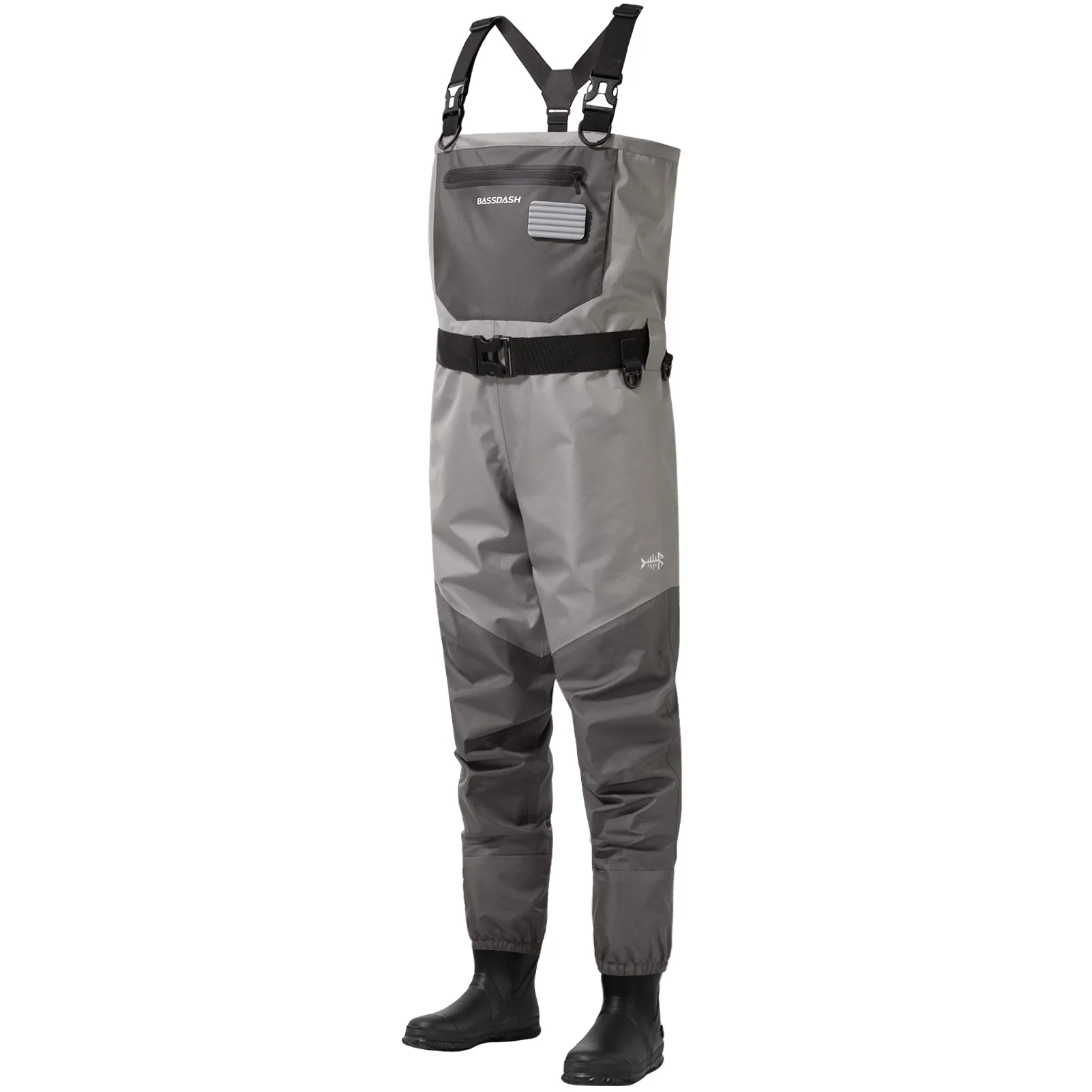 

BASSDASH FW08 Boot Foot Men’s Breathable Waders Waterproof Fly Fishing Chest Fishing Wader Lightweight