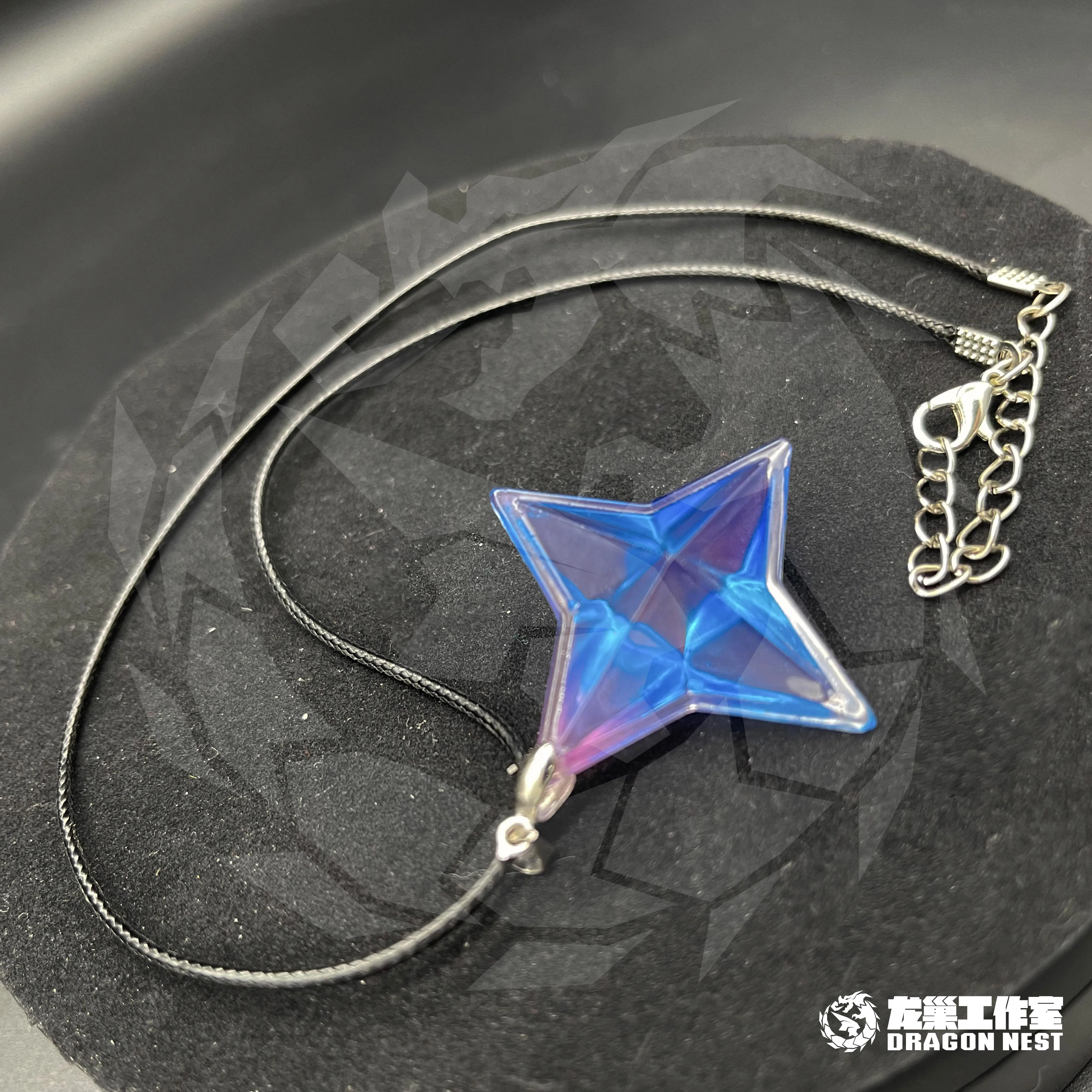 Genshin Impact Primogem Necklace for Delicate Cosplay Prop Accessories Pendant 3D Reduction Gift