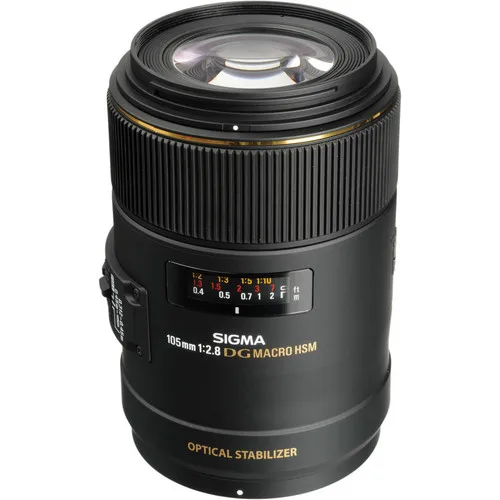 Sigma 105mm F2.8 EX DG OS HSM Macro Lens Full Frame 105mm F2.8 Macro Lens For Canon Mount or Nikon Mount