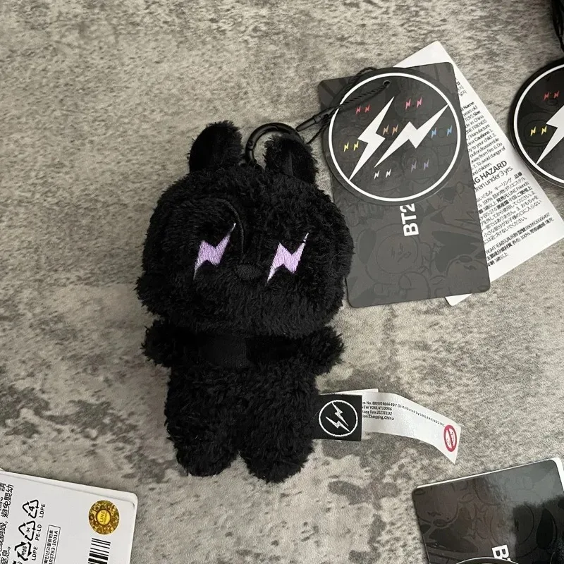 جديد جزء X BT21 البرق الظلام تاتا RJ كويا أفخم دمية مفتاح سلسلة الكرتون Chimmy طالب حقيبة مدرسية قلادة الديكور هدية