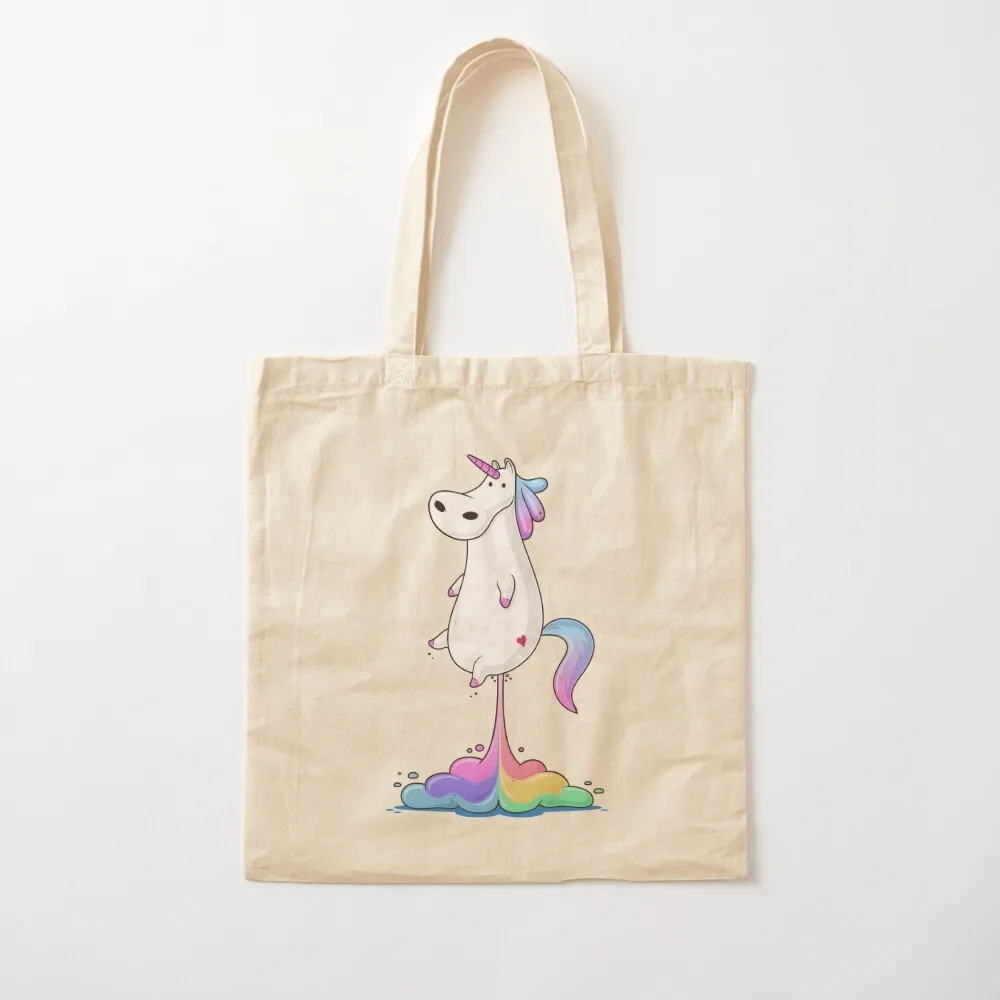 

Unicorn Fart Tote Bag canvas tote bags Women's handbag Eco bag Canvas Tote Bag