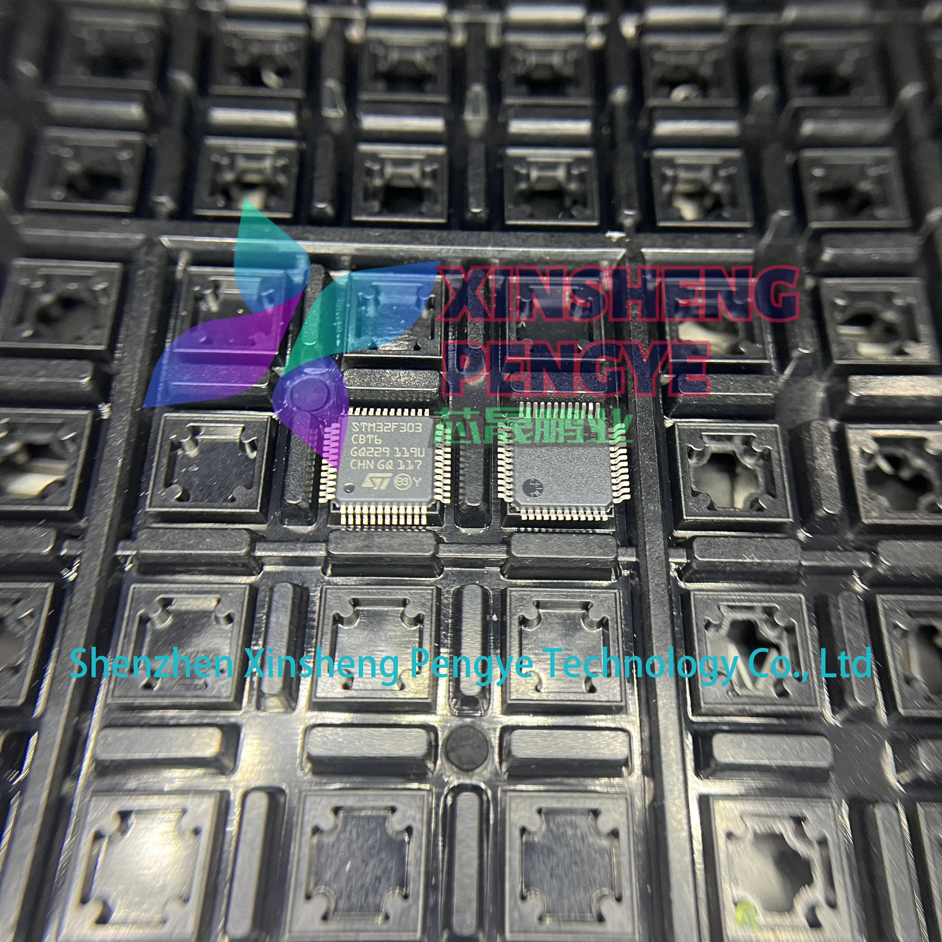 

High Quality STM32F303CBT6 Package LQFP-48 ARM Cortex M4 RISC 128KB Flash 2.5V/3.3V 72MHz 32Bit Microcontrollers IC In Stock