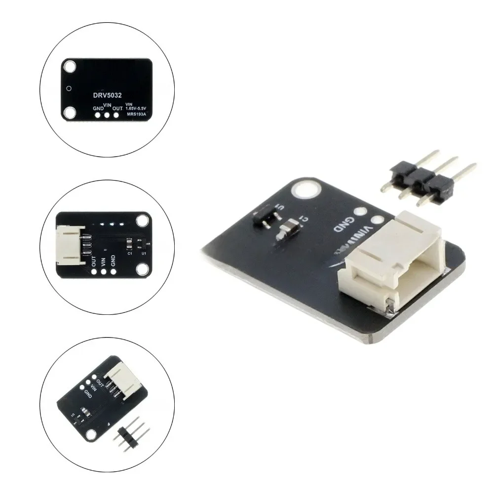DRV5032 Digital Hall Effect Sensor Module for Position Detection Sliders Doors 25.6 X 17.8 X 7 mm Compact Design
