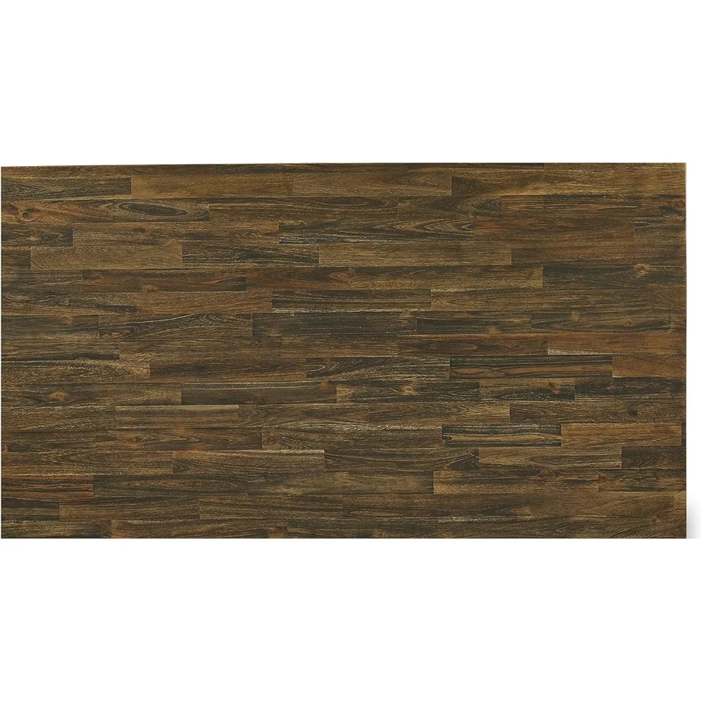 XT777 X-Style Mesa de jantar moderna de meados do século - um tampo de mesa de cozinha retangular com pernas elegantes, 40 x 72 polegadas,