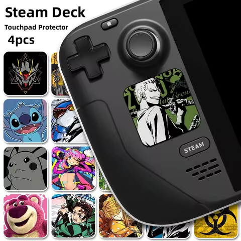 Steam Deck OLED Touch Pad Protector, Protective Skin Texture Sticker for Steam Deck OLED Touch Trackpads, Steam Deck Accessories