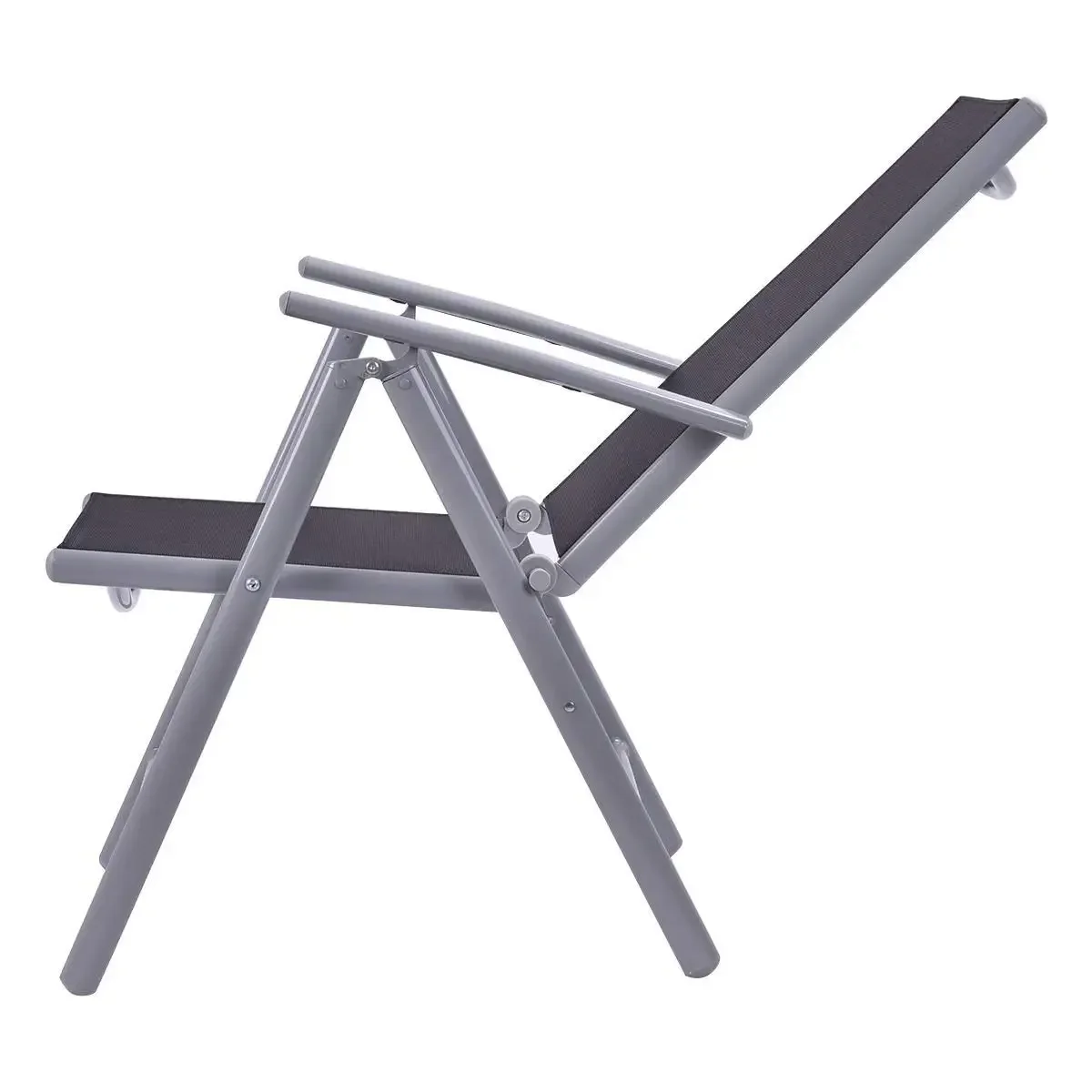 

New ArrivalAssembled Welded Steel Garden Patio Metal Aluminum Aluminium Position Outdoor Chair