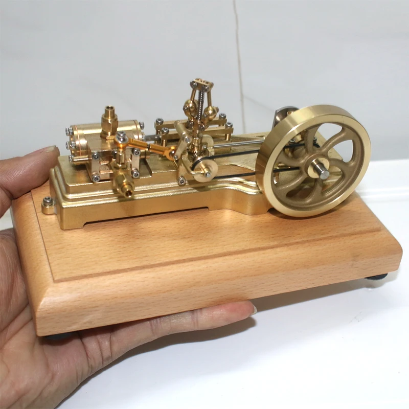 S10 Horizontal Single Cylinder Steam Engine Model Mini Engine Model Physics Experiment Science Toys Educational Toys Gifts