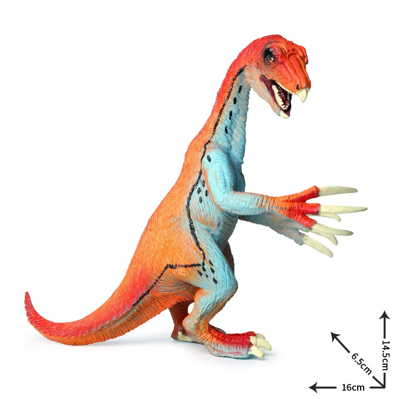 Simulatie Dier Klassieke Prehistorische Savage Therizinosaurus Dinosaurus Action Figures Jurassic Dino Wereld Park Model Speelgoed Kid Gift