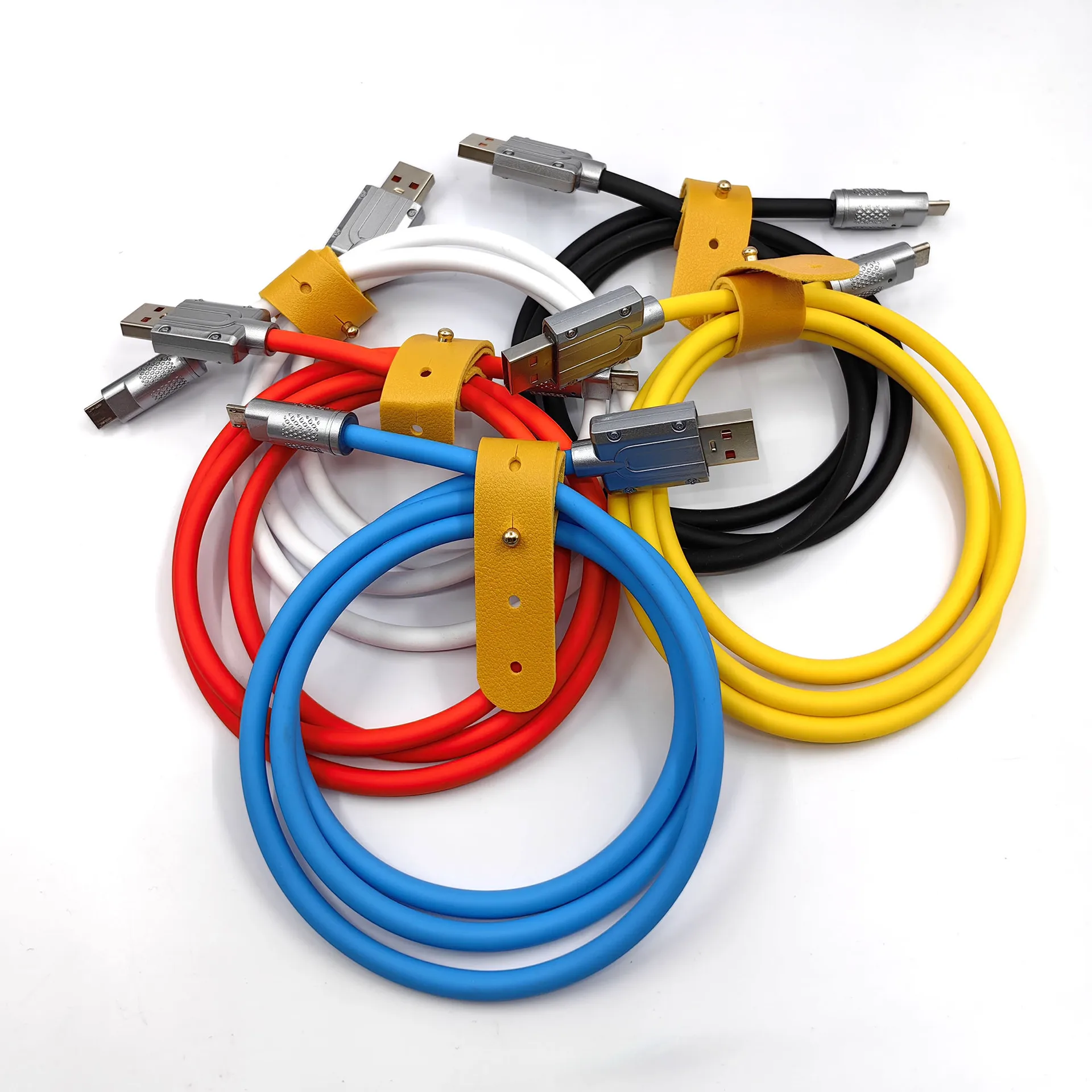 

OD 6.0 120W 6A Liquid Silicone Type-C Super Fast Charging USB Data Cable