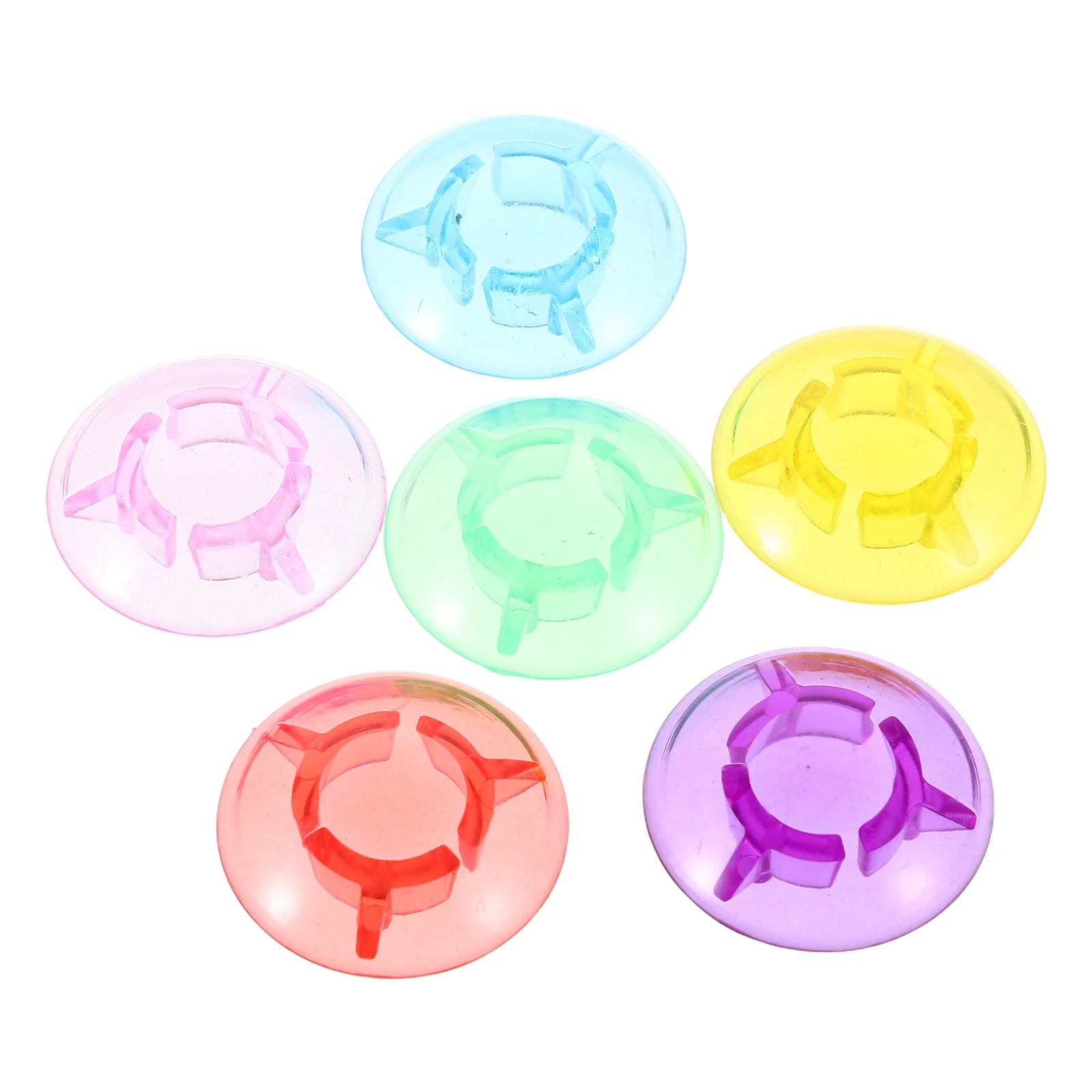 

6Pcs Colorful Mushroom Shaped Pedal Toppers Durable Guitar Footswitch Caps Easy Installation Colorful Guitar Pedal Toppers