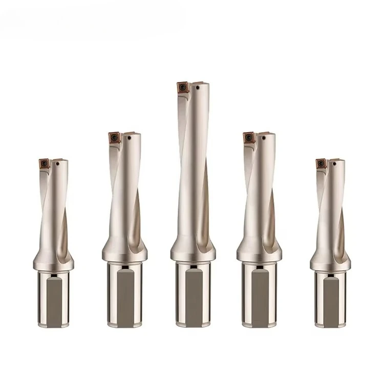 6D SP U Drill Rod Violent Drilling Rotary Drill Bit Flat Bottom Deep Hole Lathe CNC Water Spray Fast Machine Tools Accessories