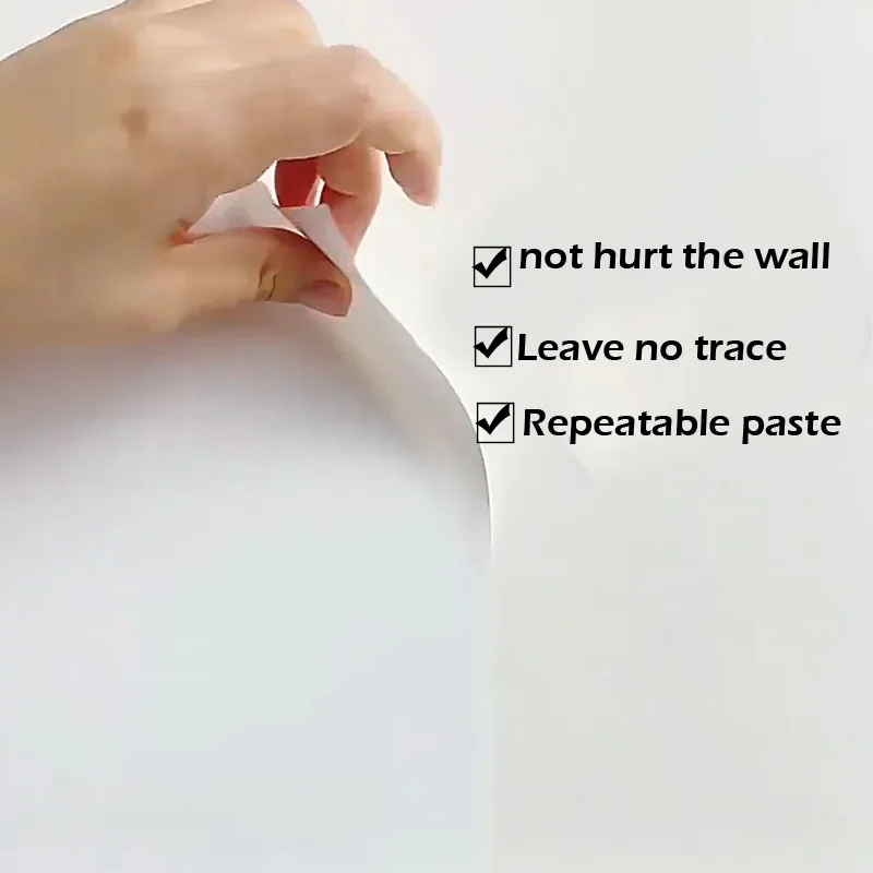 Electrostatic Whiteboard Sticker,Graffiti Wall Decor Wall Sticker,Removable Erasable Write Tablet,Removal Does Not Hurt The Wall