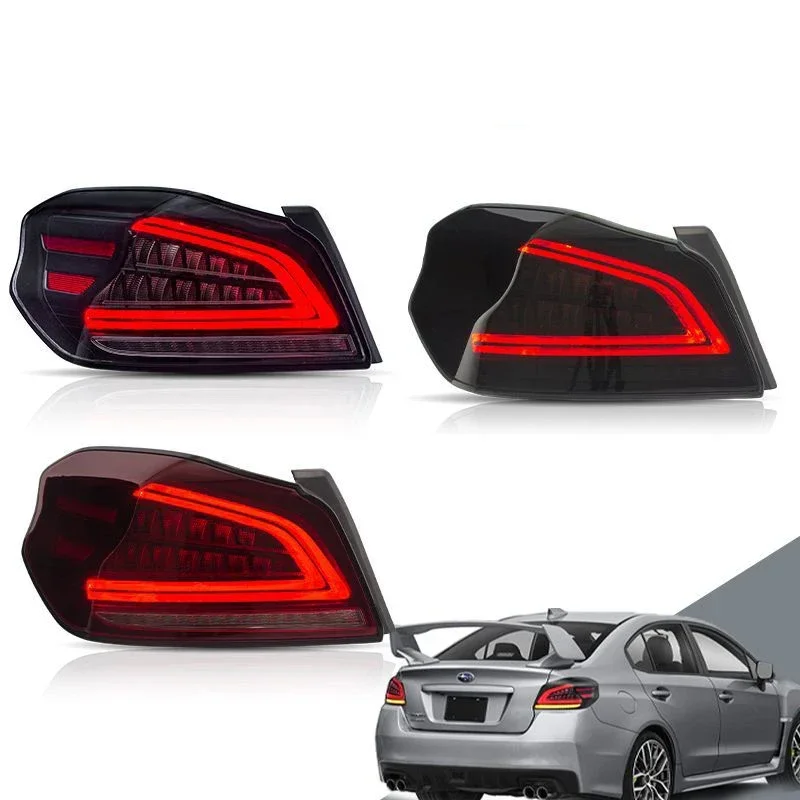 Manufacturer Full LED Taillights XV Rear Lamp Assembly 2013-UP STI VA Car Sequential Tail Light For Subaru Impreza WRX