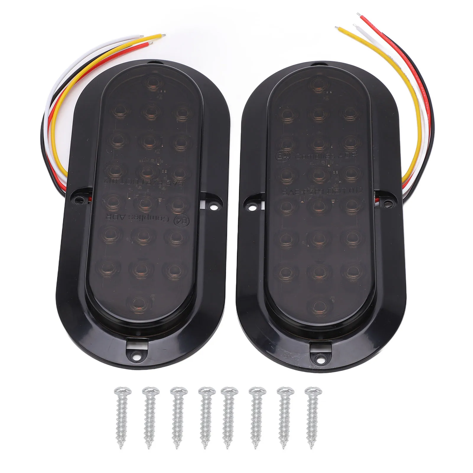 

LED Tail Light Kit LED 3500K Marker Light Kit for Trailers Cars Truck LED Trailer Indicator Light