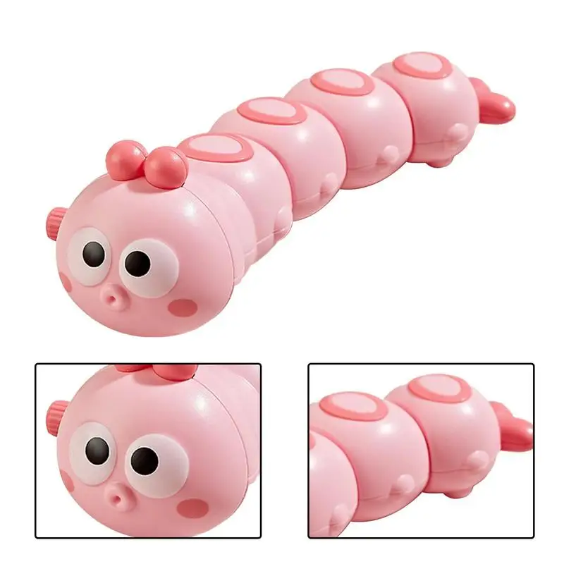 Caterpillar Wind Up Toy Simulation Caterpillar Toys Cute Caterpillar Clockwork Toy Children's Wind Up Toys for Boys Girls