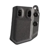 Universal Tactical IWB OWB 9mm/.40 Belt Clip Single Double Stack Magazine Pouch Holster Mag Carrier Holder Case For Pistol Gun