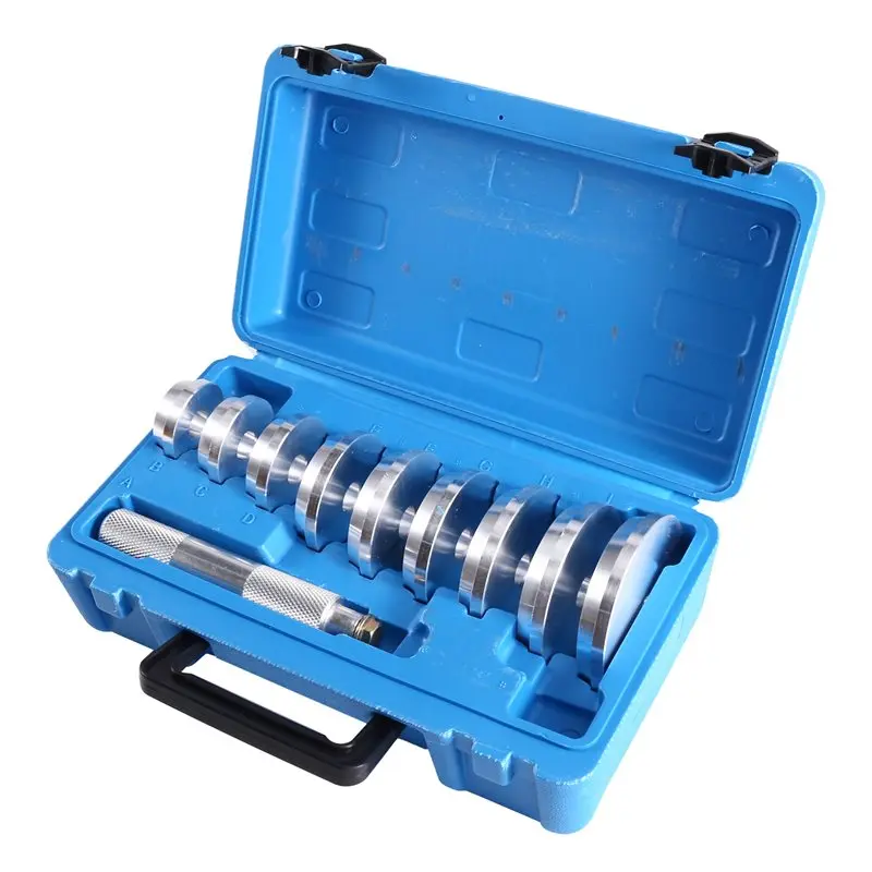 AAAN-Aluminum Tool Bearing Race Seal& Axle Bushing Installation Set(10Pcs)- Master Install Driver Bearing Races Seals