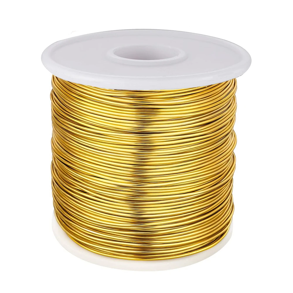 

1 Roll 30M(98 Feet) Aluminum Craft Wire18 Gauge 1mm Flexible Metal Artistic Floral Beading Wire for Jewelry DIY Craft Making