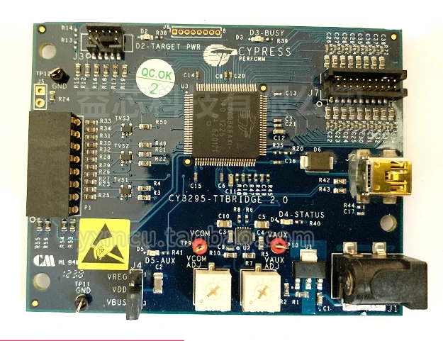 

For Cypress CY3295-MTK Capacitive Screen Development Debugger, Programming, Testing Tool Board