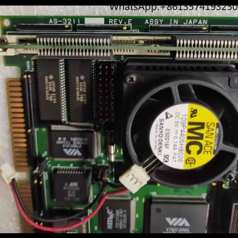 

AS-3211 REV. E Injection molding machine motherboard