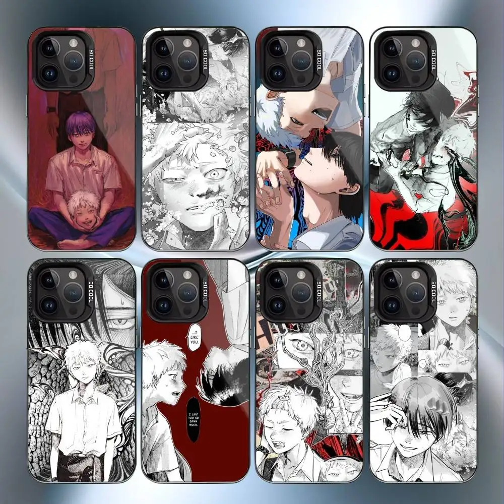 

The Summer Hikaru DD-Died Comic Phone Case For iPhone17,16,15,14,13,12,11 Plus,Pro Max Black Candy Matte Shockproof Cover
