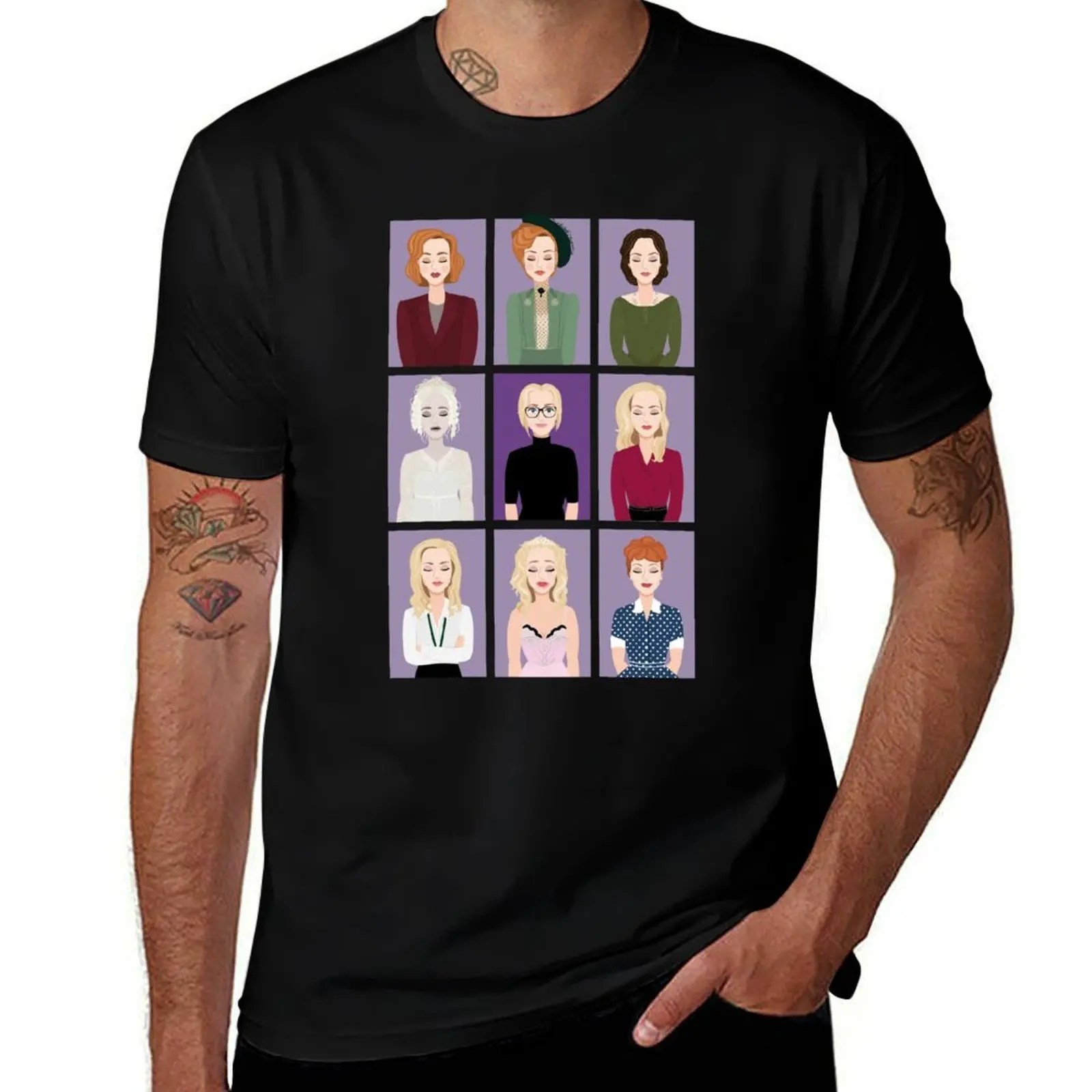 

Gillian Anderson - Characters T-Shirt plain boys whites anime shirts men