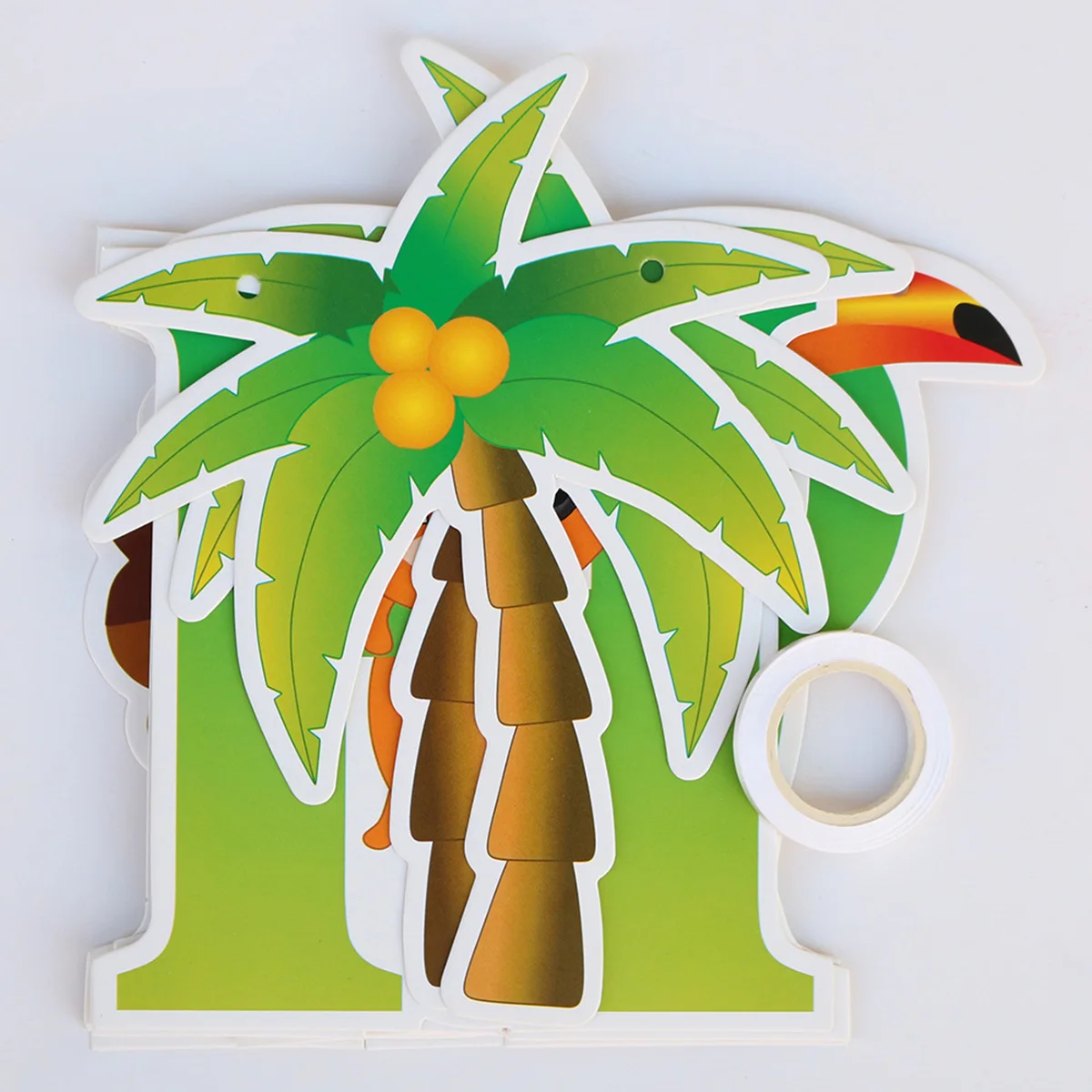 

Birthday Decoration Bunting Jungle Animal Theme Paper Banner Flag For Party Wedding Event Decorations Birthday Party